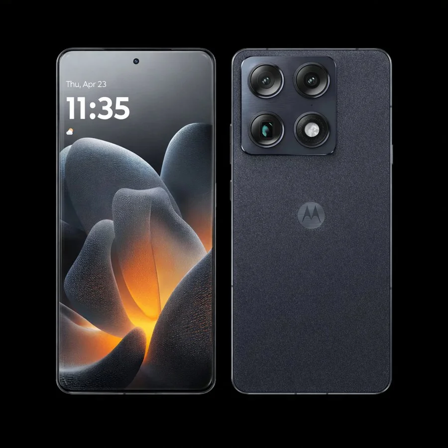 Motorola Signature smartphone with quad-curved display and premium design